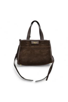 Borsa in camoscio colore testa di moro. MY BEST BAG | 1028-CHOCOLATE